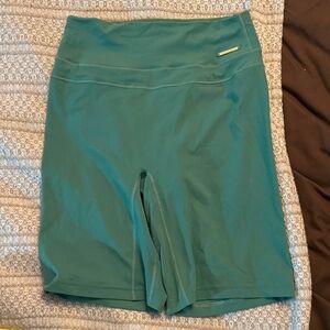 Gymshark Teal Bike Shorts for Women